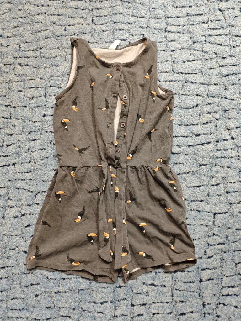 🦜 Комбинезон (ромпер) для девочки