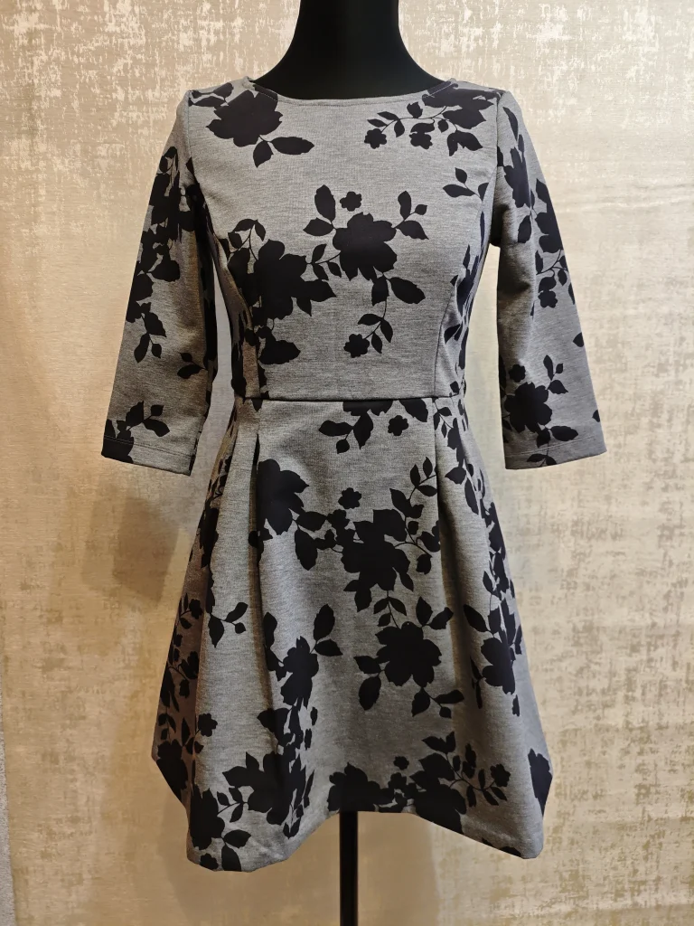 ❤️ Женственное платье с цветочным принтом