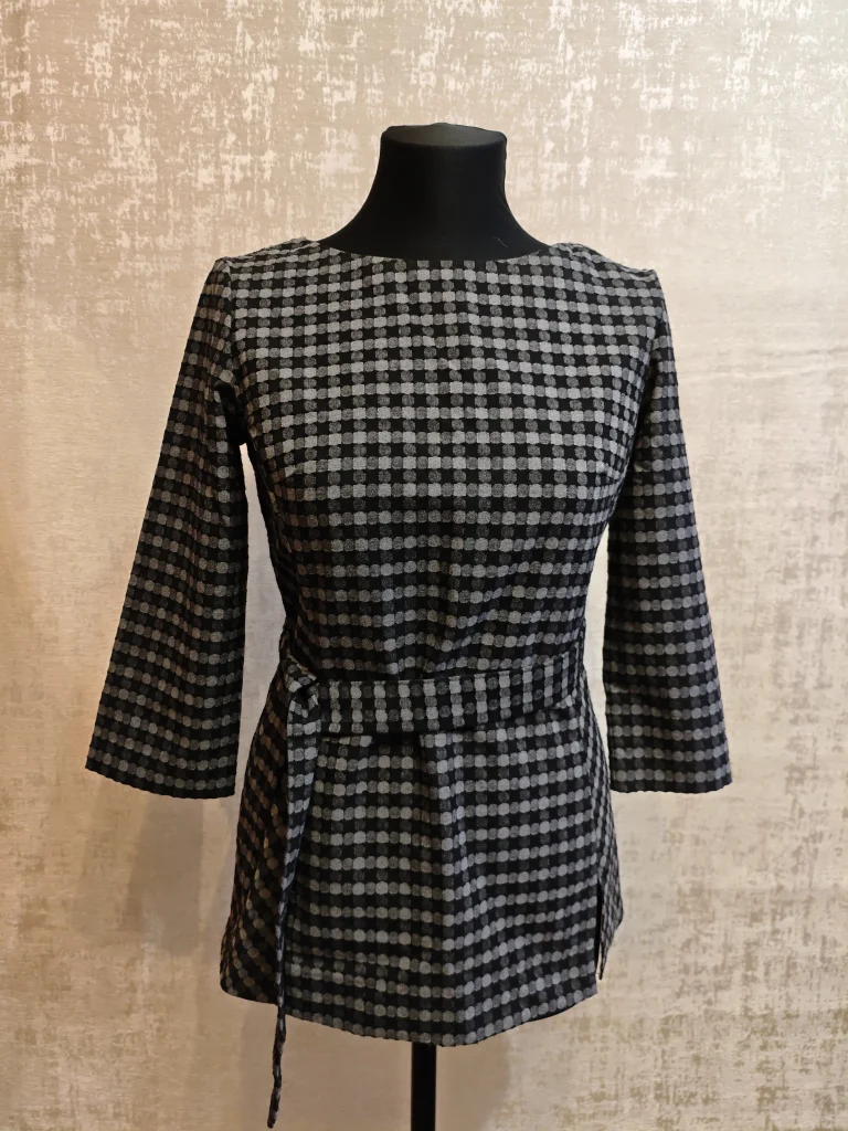 🖤🤍 Женская туника с поясом