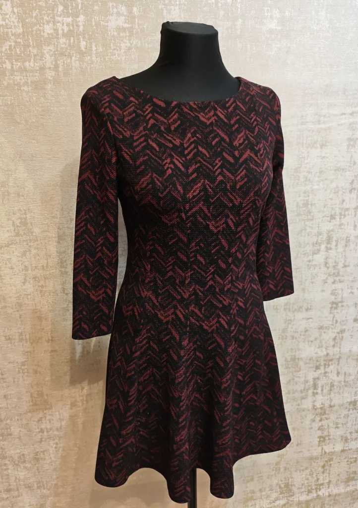 ❤️ Элегантное платье с выразительным узором