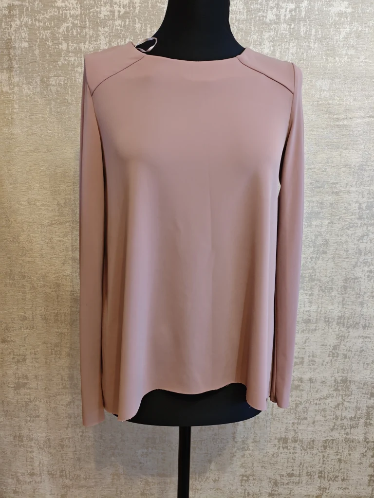 🌸 Нежная блуза Zarina (пудрово-розовая)