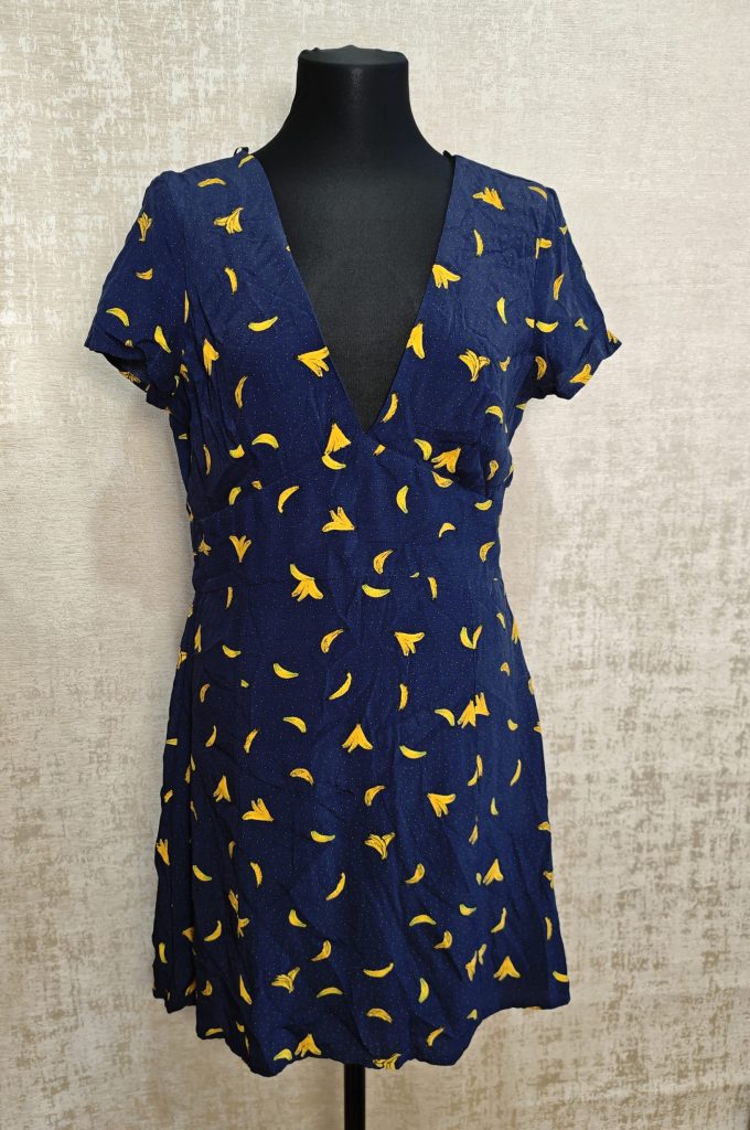 Летнее платье — банановое настроение