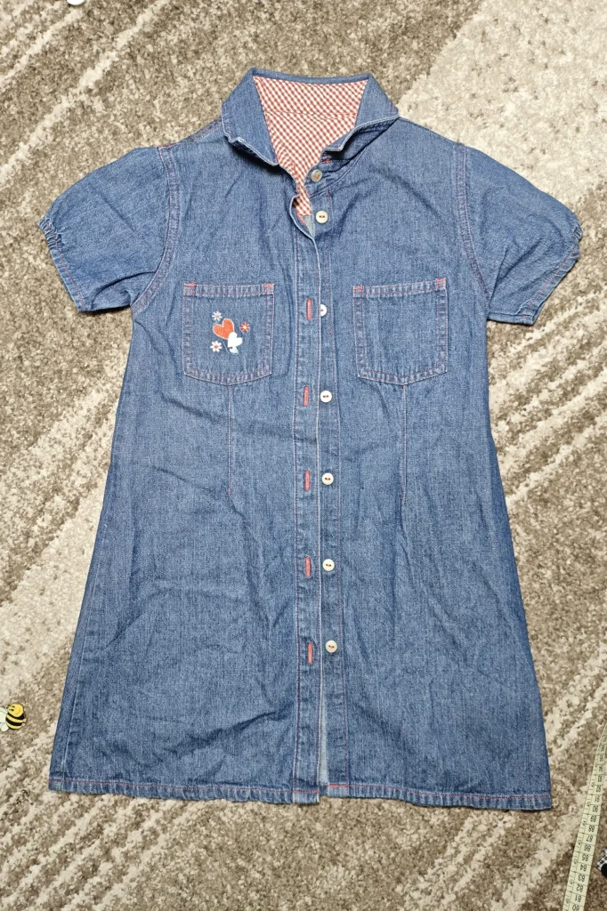 Джинсовое платье для девочки