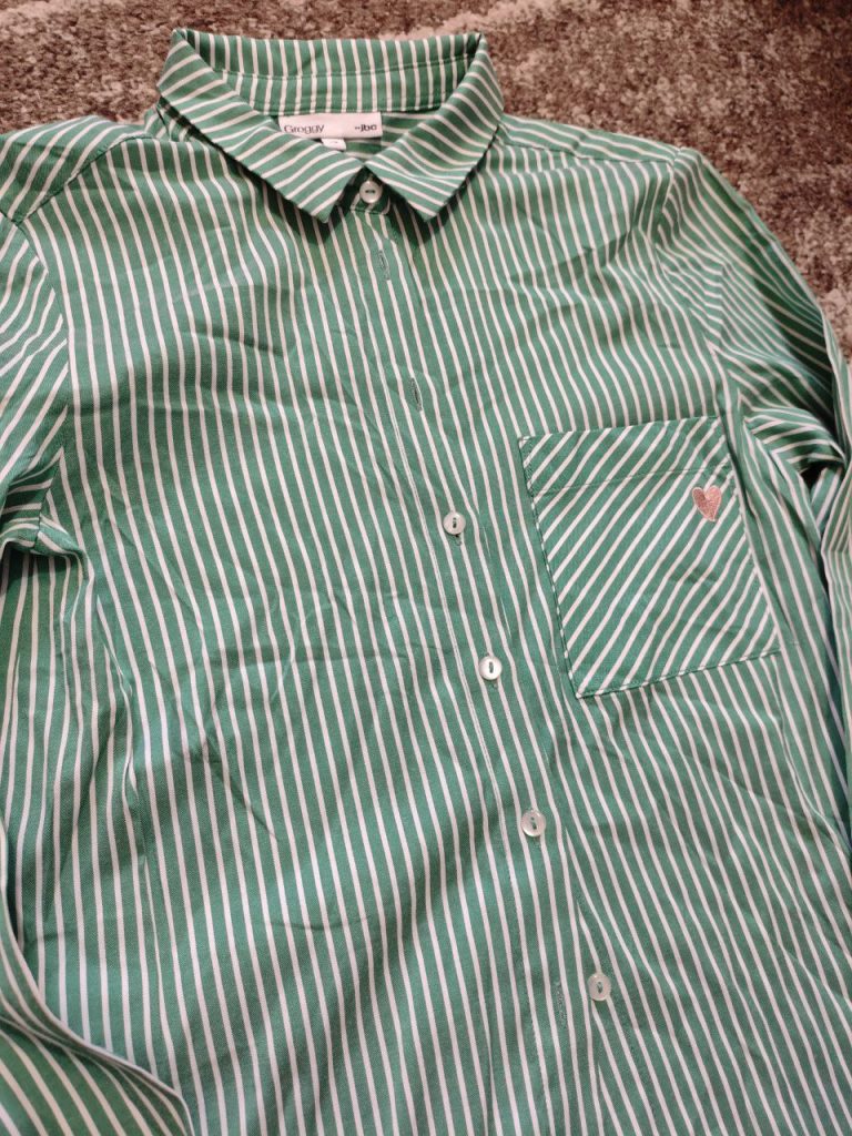 Женская полосатая рубашка