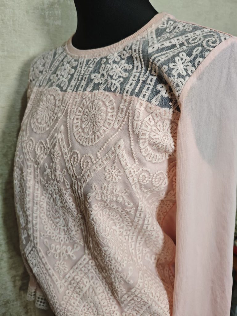 Женский кружевной джемпер